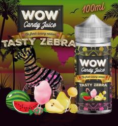 Tasty Zebra No Fresh WOW Candy Juice - 100ml