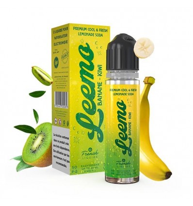 Banane Kiwi Leemo Le French Liquide - 50ml + 10ml
