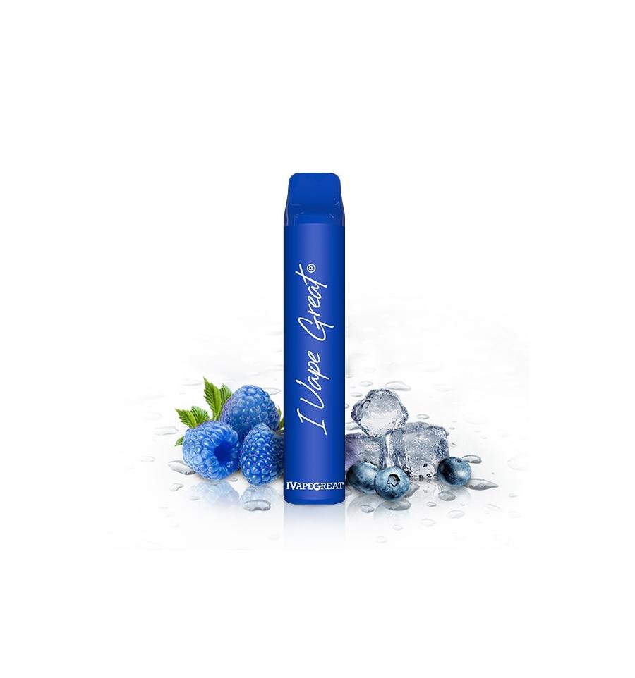 Puff Blue Raspberry Ice Ivg Bar Plus 800 Bouffées Framboise Bleue 8941