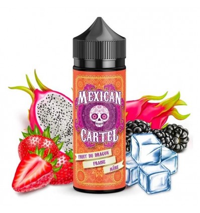 Fruit du Dragon Fraise Mûre Mexican Cartel - 100ml