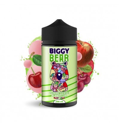 Pomme Cerise Bubble Gum Biggy Bear - 200ml