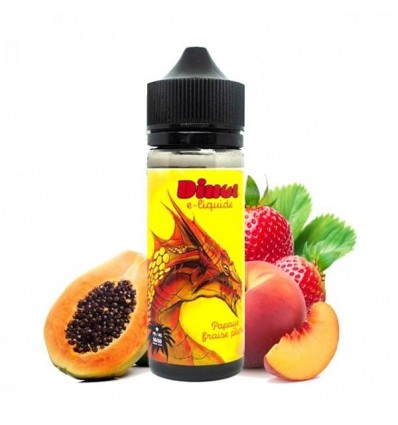 Papaye Fraise Pêche Dinos - 100ml