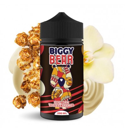 Pop Corn Toffee Caramel Biggy Bear - 200ml