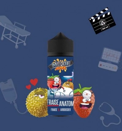 Fraise Anatomy Movie Juice - 100ml