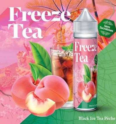 Black Ice Tea Pêche Freeze Tea - 50ml