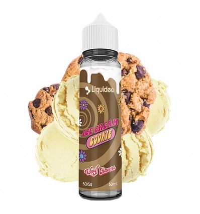 Ice Cream Cookie Wpuff Flavors Liquideo - 50ml