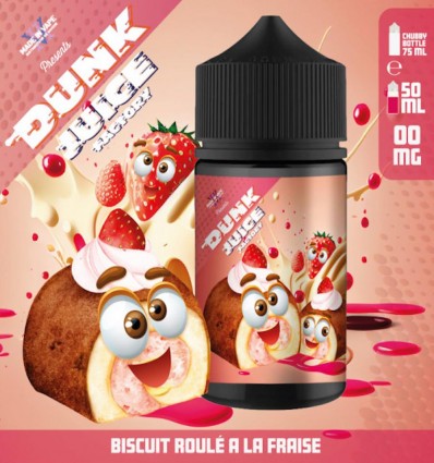 Biscuit Roulé à la Fraise Dunk Juice Factory - 50ml