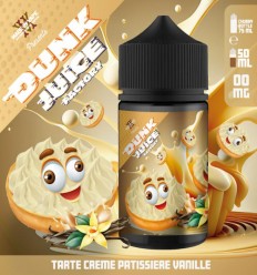 Tarte Crème Pâtissière Vanille Dunk Juice Factory - 50ml