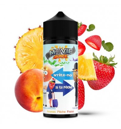 Arrête moi si tu Pêche Movie Juice - 100ml