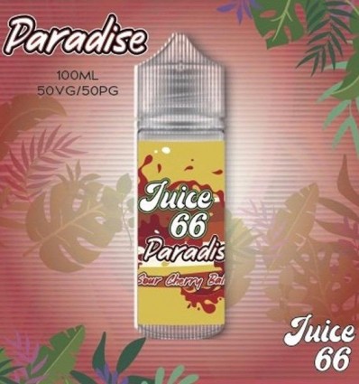 Sour Cherry Balls by Juice 66 - 100ml
