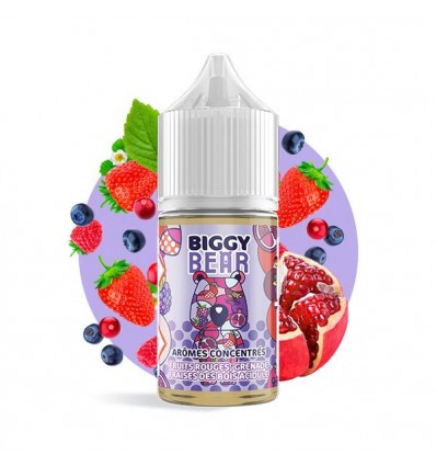 Fruits rouges Grenade Fraise des bois Biggy Bear Concentrate - 30ml