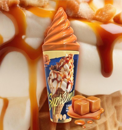 Caramel Vanilla Suprême E-cone - 50ml
