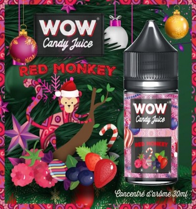 Red Monkey WOW Candy Juice Concentrate - 30ml