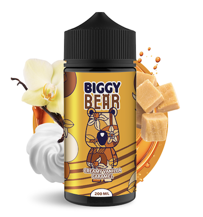 Creamy Vanilla Caramel Biggy Bear - 200ml