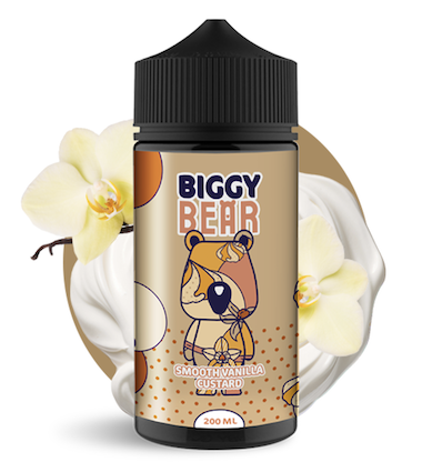 Smooth Vanilla Custard Biggy Bear - 200ml