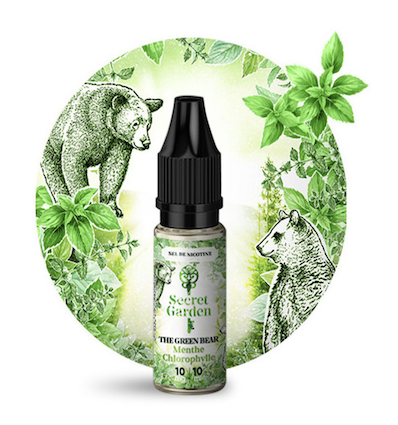 The Green Bear Salt Secret Garden - 10ml