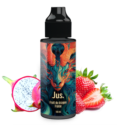 Fruit du Dragon Fraise Jus. - 100ml