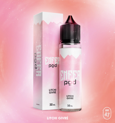 Litchi Givré Enfer Pod - 50ml