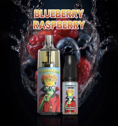 Puff Tornado 10000 Blueberry Raspberry