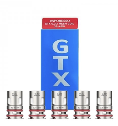 GTX - Vaporesso - Pack 5 résistances