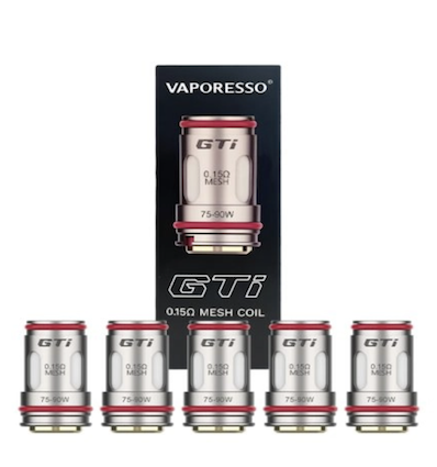 GTi - Vaporesso - Pack 5 résistances