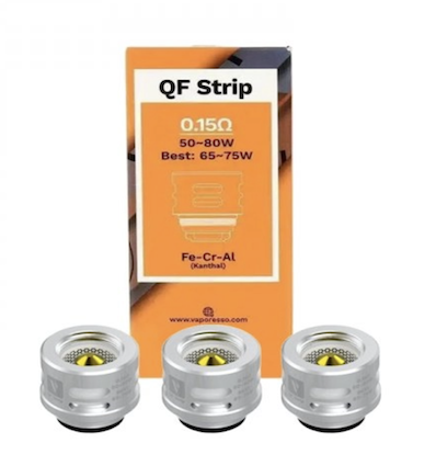 QF - Vaporesso - Pack 3 résistances