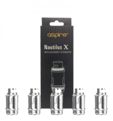 Nautilus X - Aspire - Pack 5 résistances
