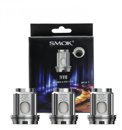 TFV 18 - Smok - Pack 3 résistances